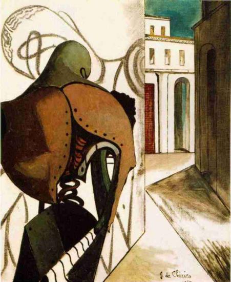 DE CHIRICO-The Vexations of the Thinker